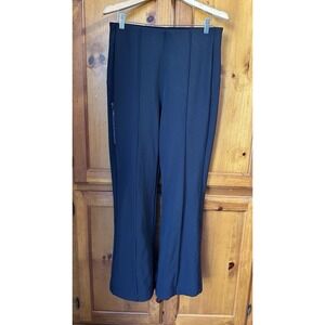 Athleta Women's 12 Glacier High Rise Bootcut Pants Black Skiing Snowboard 794531